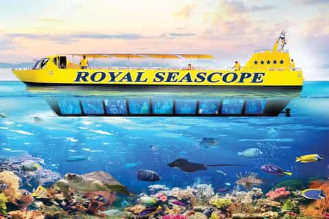 From El Gouna: Royal Seascope Submarine with Snorkel Stop
