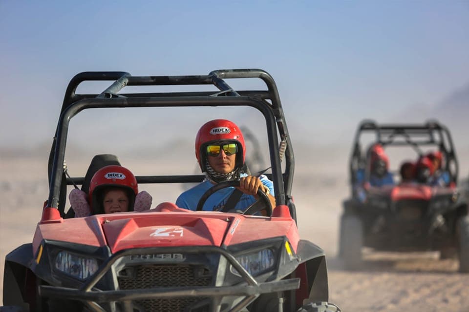 Hurghada: Sunset Desert Safari by Dune Buggy