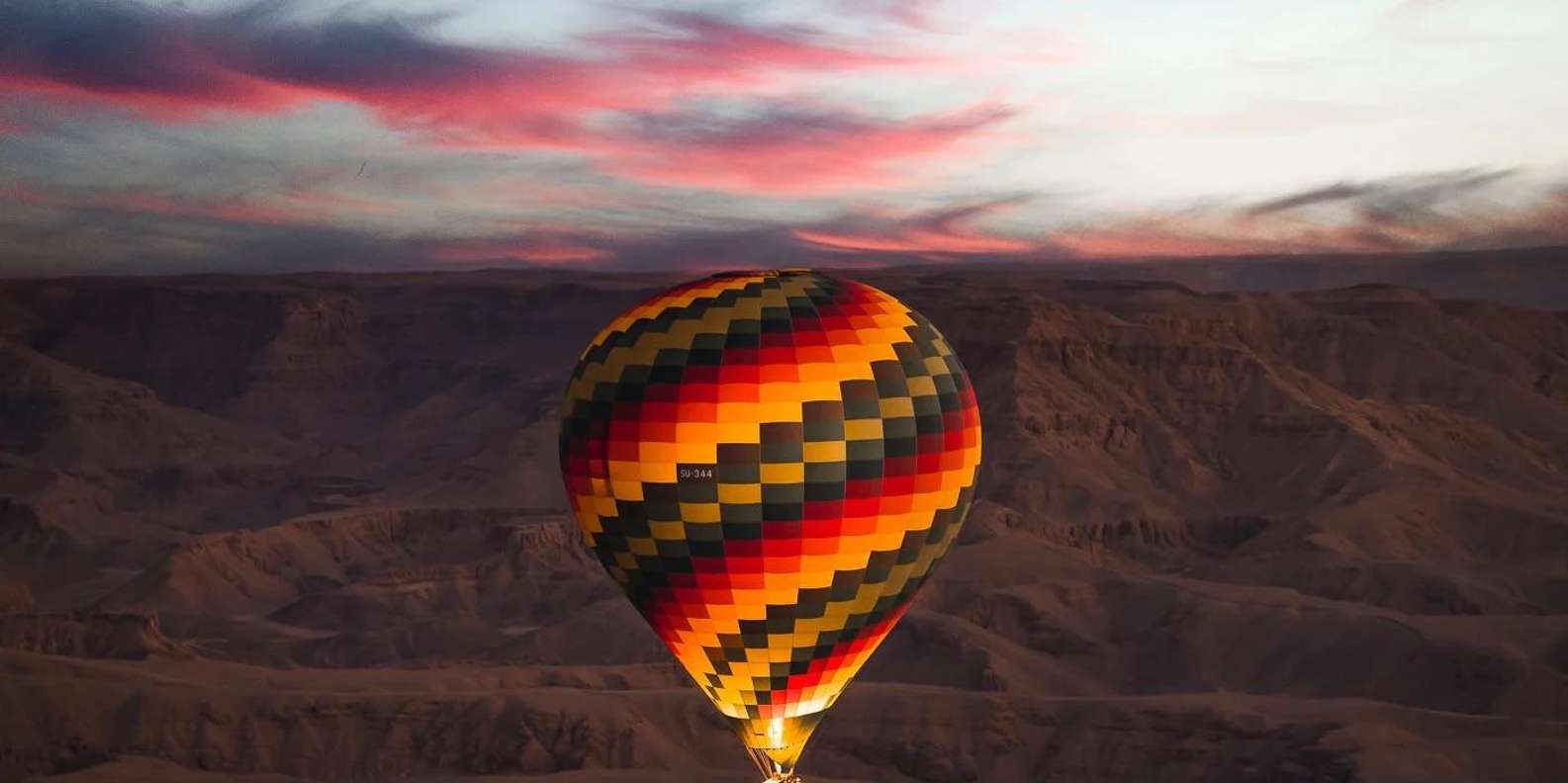 Luxor: Luchtballonvaart over Luxor Relikwieën
