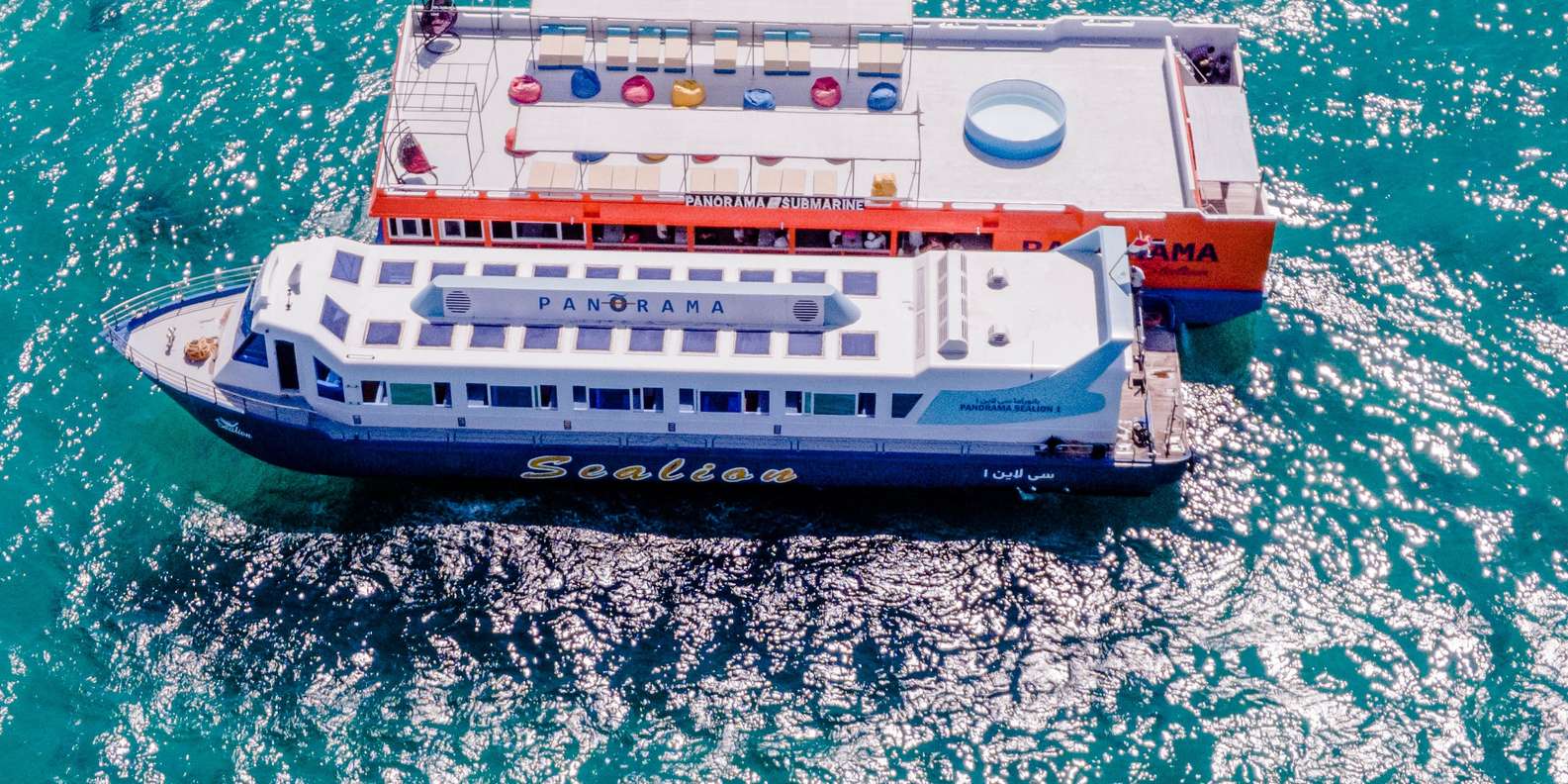 Hurghada: Panoramic Semi-Submarine Cruise with Snorkeling