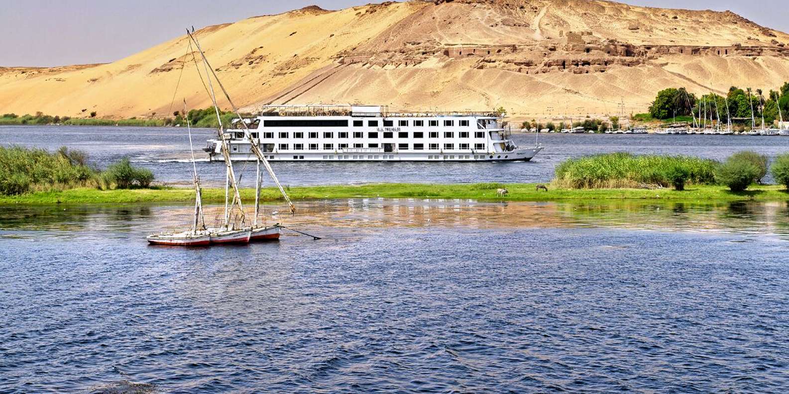 Aswan: 3 Days Nile River Cruise & Hot Air Balloon Ride