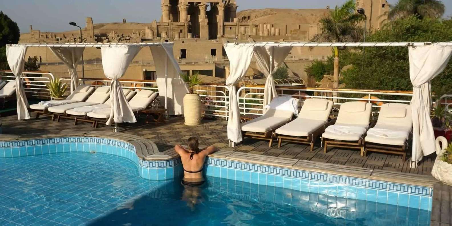 From Aswan: 4-Days 3-Night Nile Cruise with Hot Air Balloon