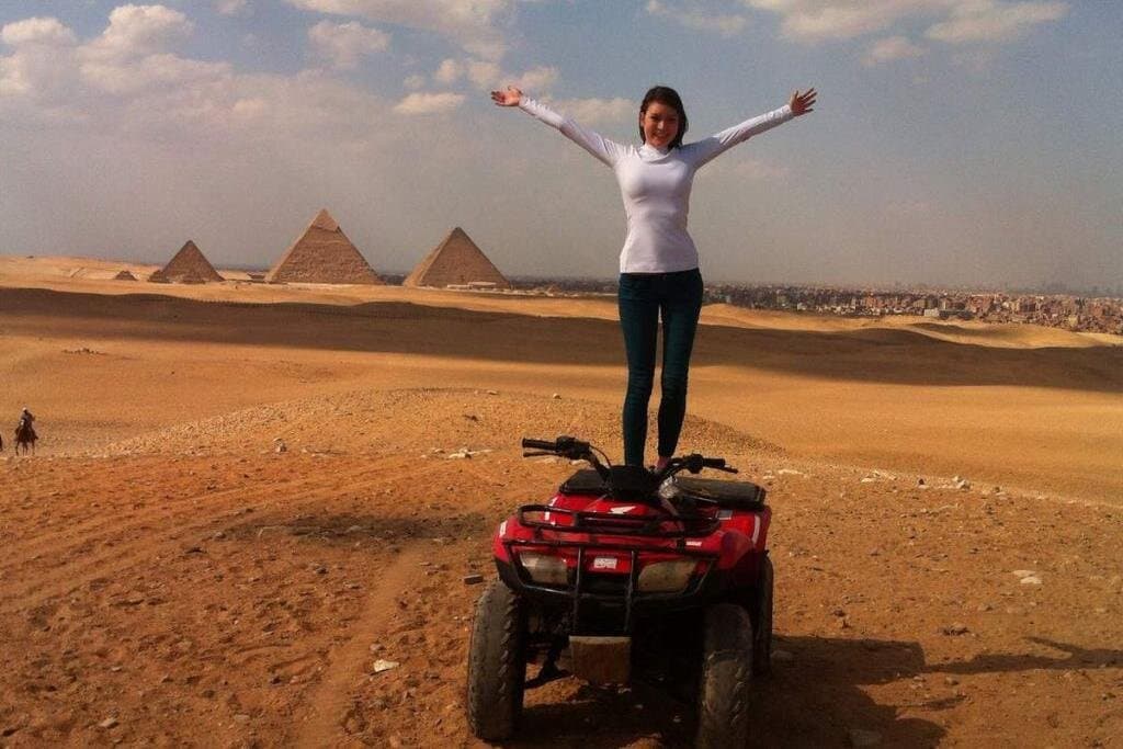 Quad Bike Safari Around Giza Pyramids