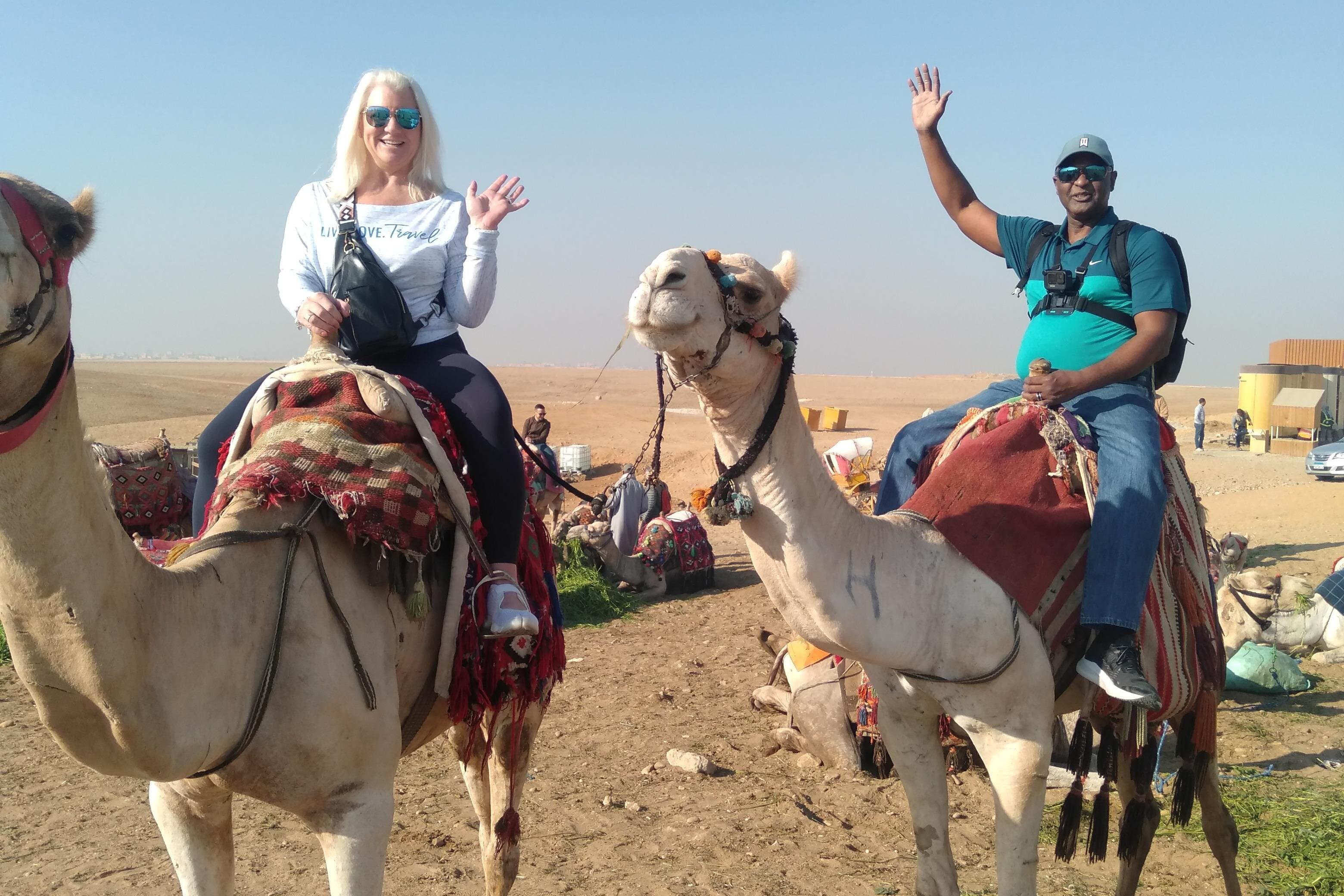 Private Day tour to Giza Pyramids with Camel ride
