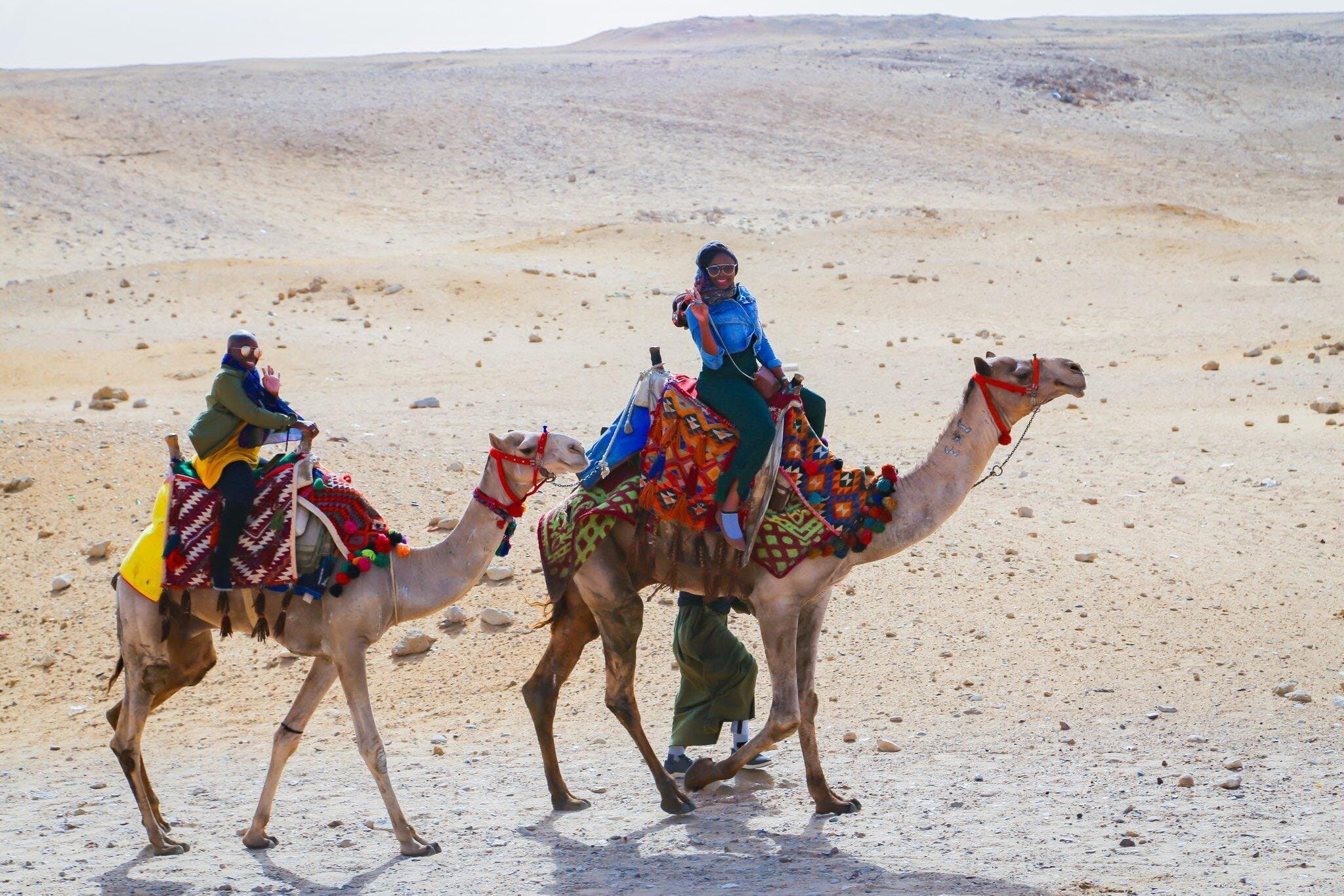 Giza Pyramids, Sphinx, Egyptian Museum, Local Market & Lunch