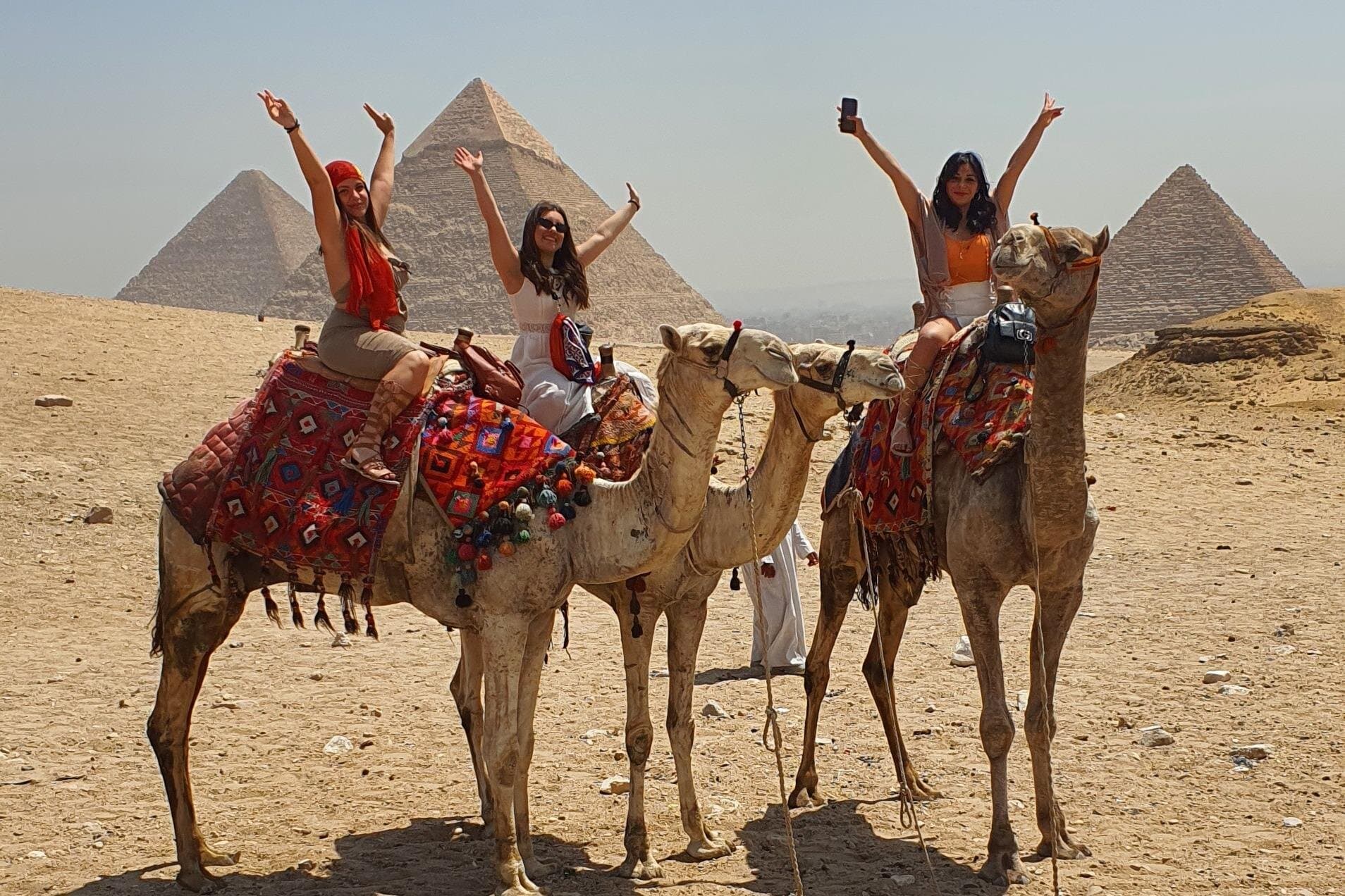 Giza Pyramids, Sphinx, Camel Ride, Sailing on the Nile and Royal Mummies