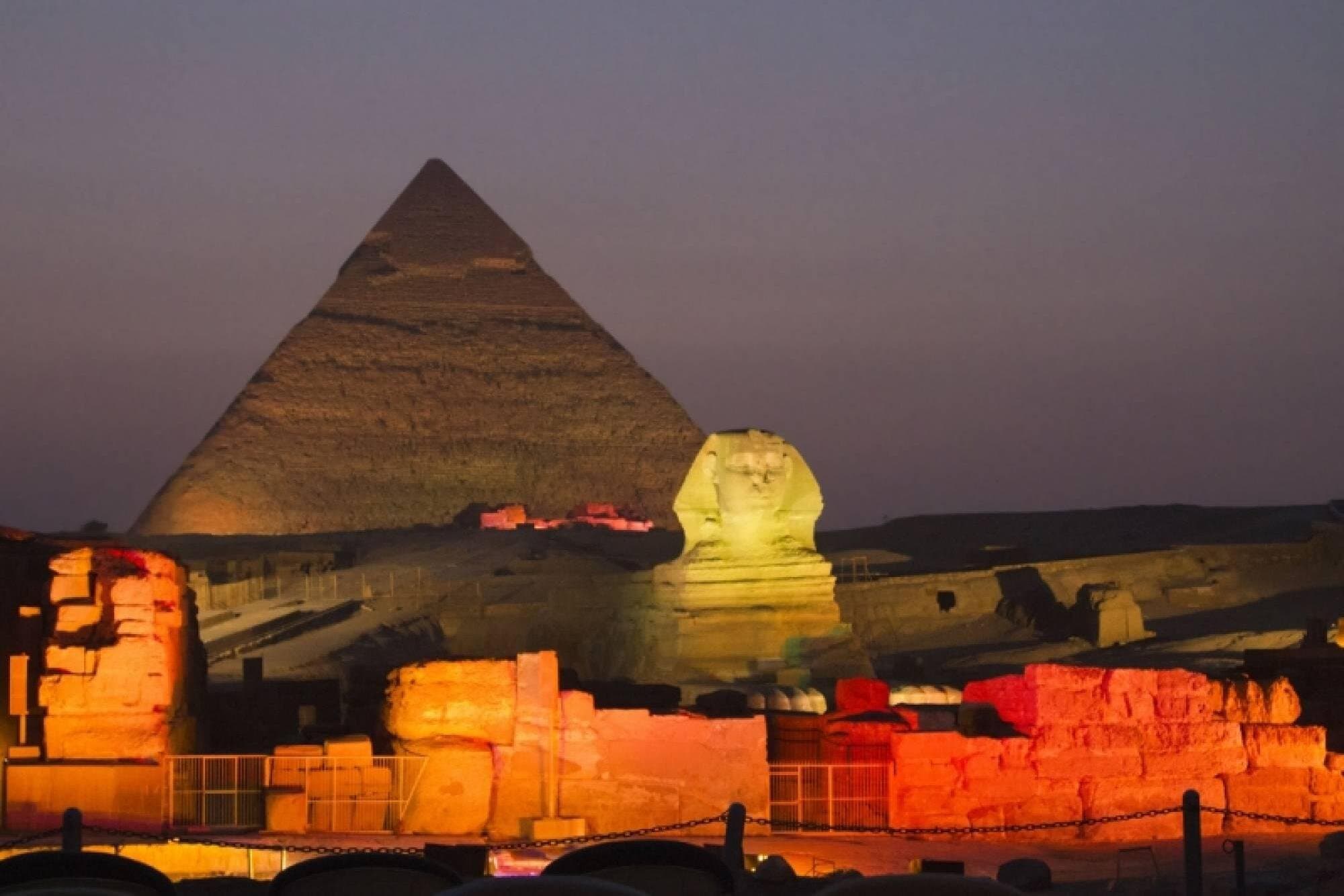 Sound And Light Show With Dinner With Pyramids View Roof Top Restaurant