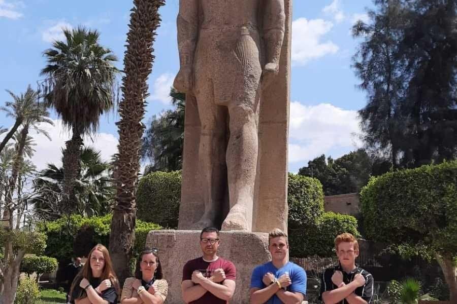 Guided tour to Memphis Sakkara & Dahshur Pyramids