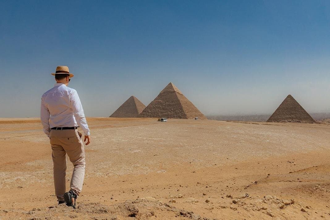 Explore Giza Pyramids, Sphinx and valley temple in half day tour