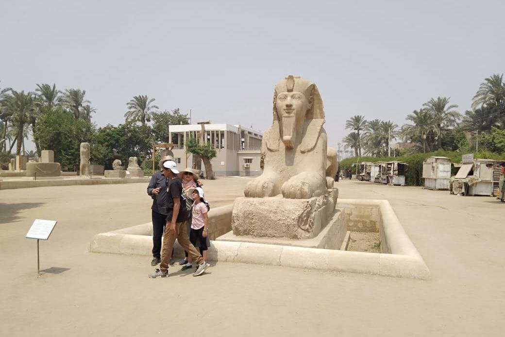 Dahshur Bent Pyramids , Sakkara Step Pyramids and Memphis Old City
