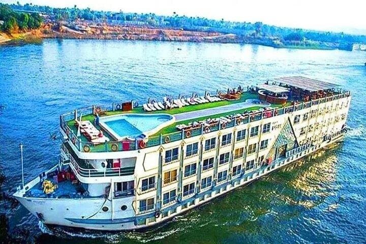 Cairo : 6 Days Nile Cruise Aswan, Luxor, Abu Simbel &Train Ticket