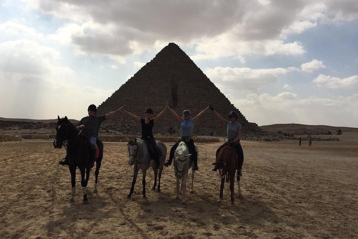 Happy Horse Holidays at Pyramids of Giza
