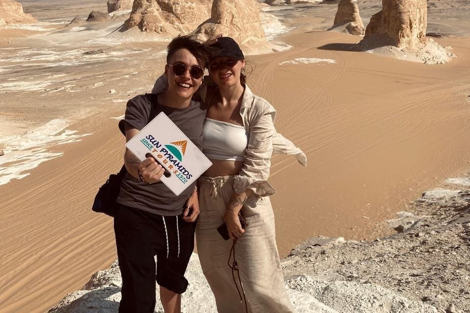 Day tour to White Desert and Bahariya Oasis Tour