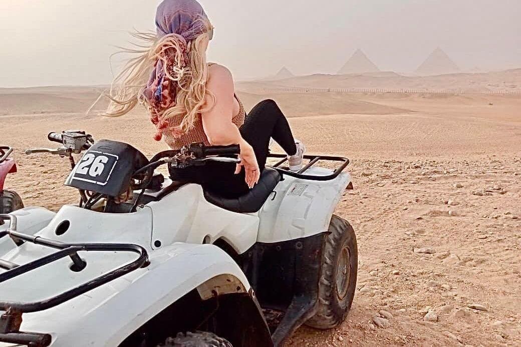 Private Tour Giza Pyramids, Sphinx, Camel ride, Quad bike