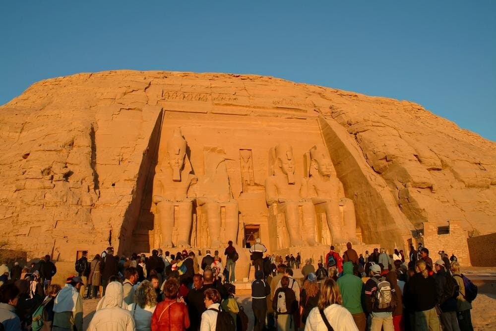 Private Tour to Abu Simbel Temple from Aswan.