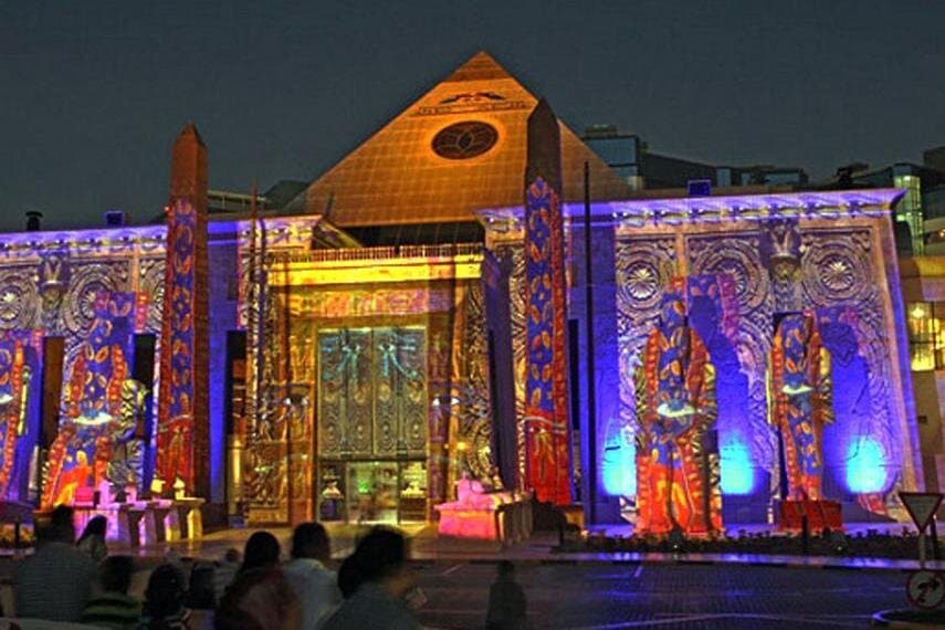 sound and light Show at Philae temple