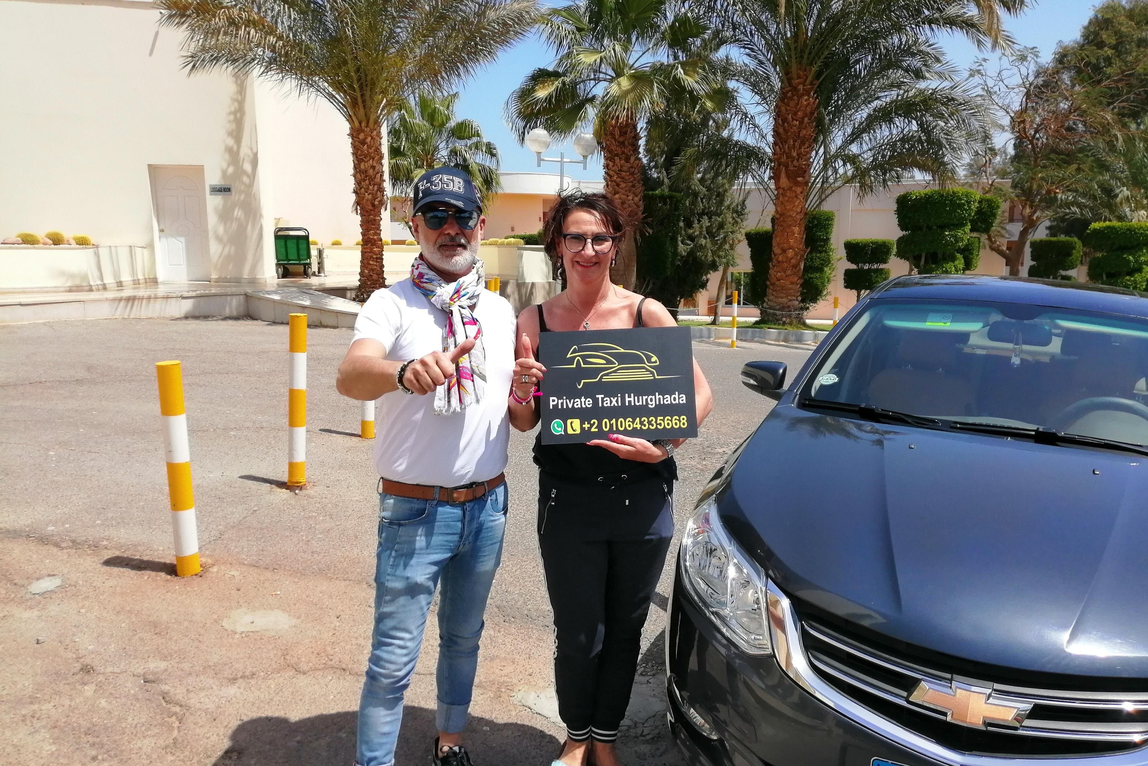 Airport Transfer to Central Hurghada Hotels(15km) from airport.