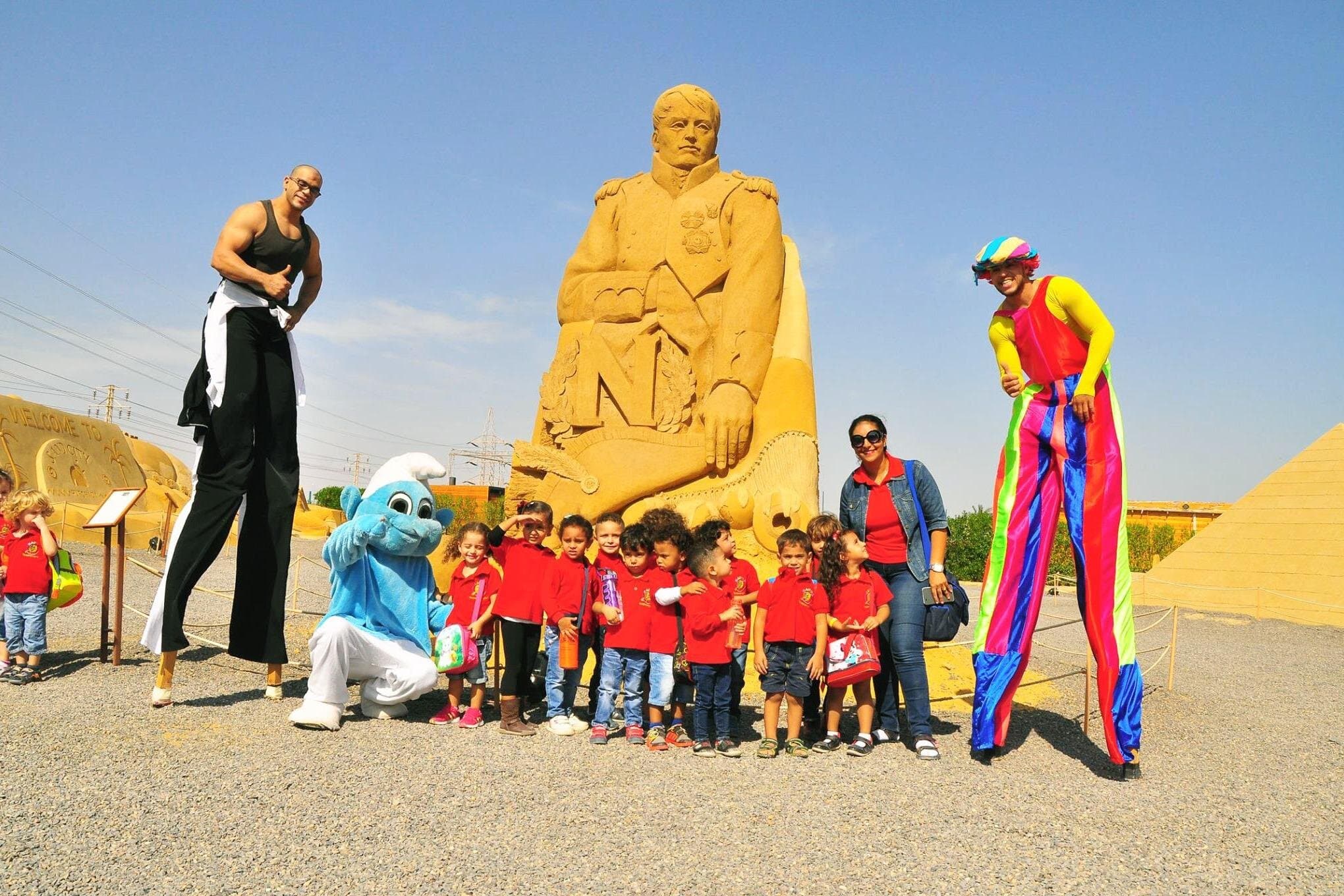 Private Sand City Museum of Art For children and family-Hurghada