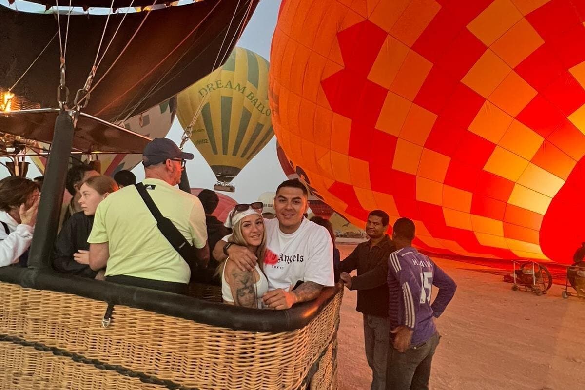 luxor west bank half day tour with Hot air Balloon over luxor