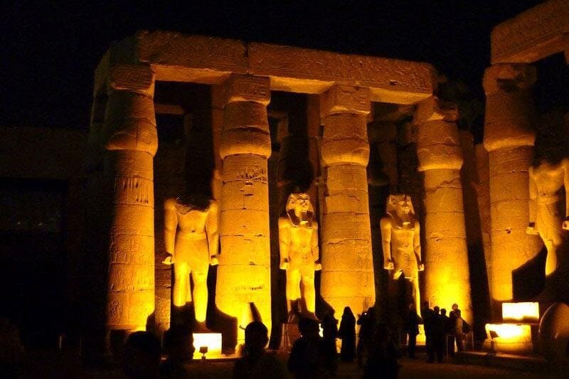 Sunset Felucca Ride, Sound & Light Show at Karnak Temple