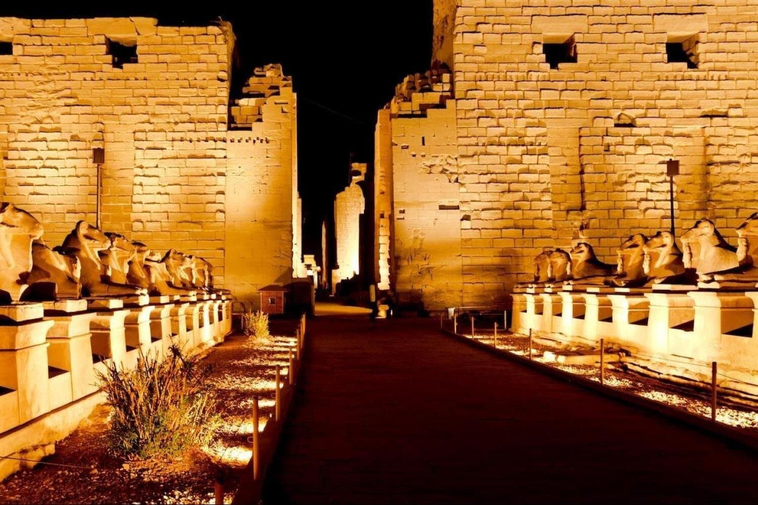Karnak Sound and Light Spectacle in Luxor