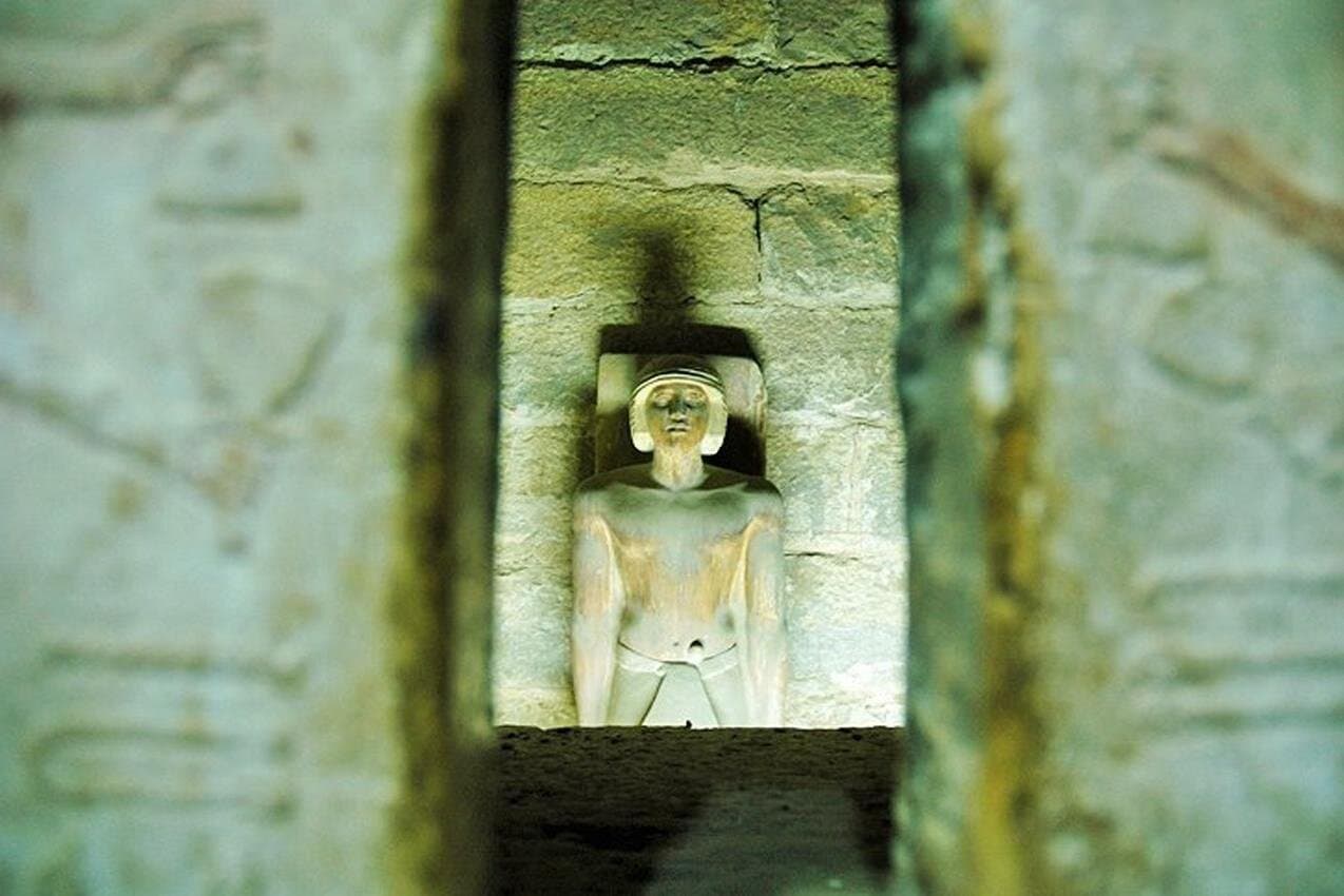 All Saqqara treasures (Pyramids and Tombs) and the underground Serapeum