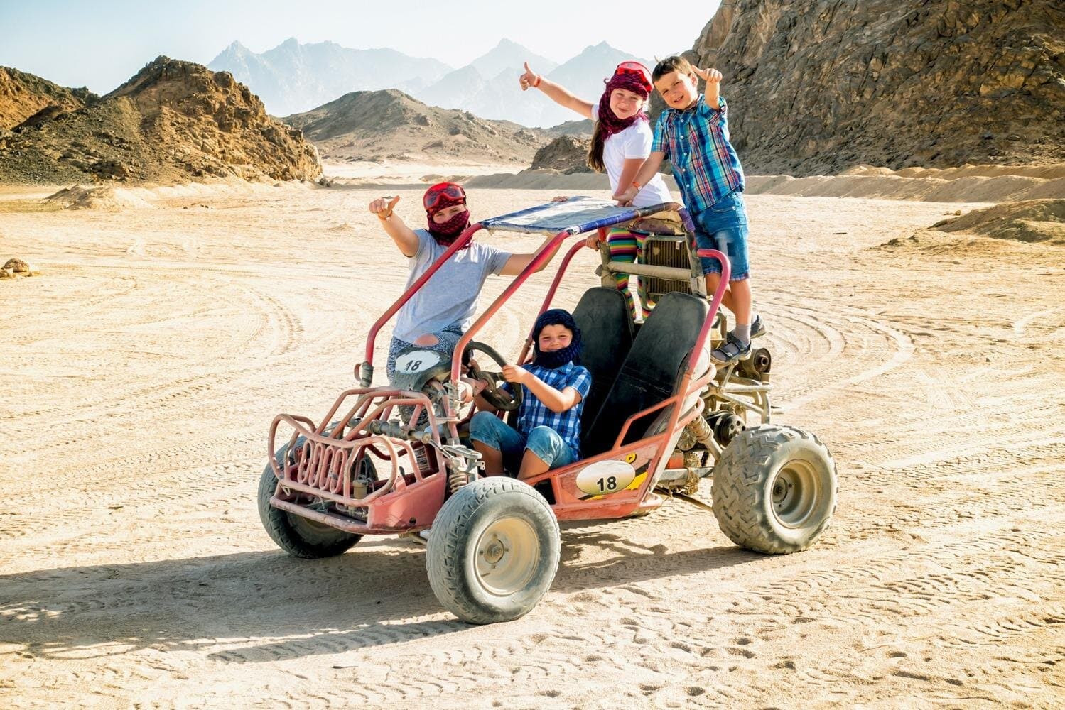 Desert Safari Experience, ATV Quad, Camel Ride & Dinner Hurghada