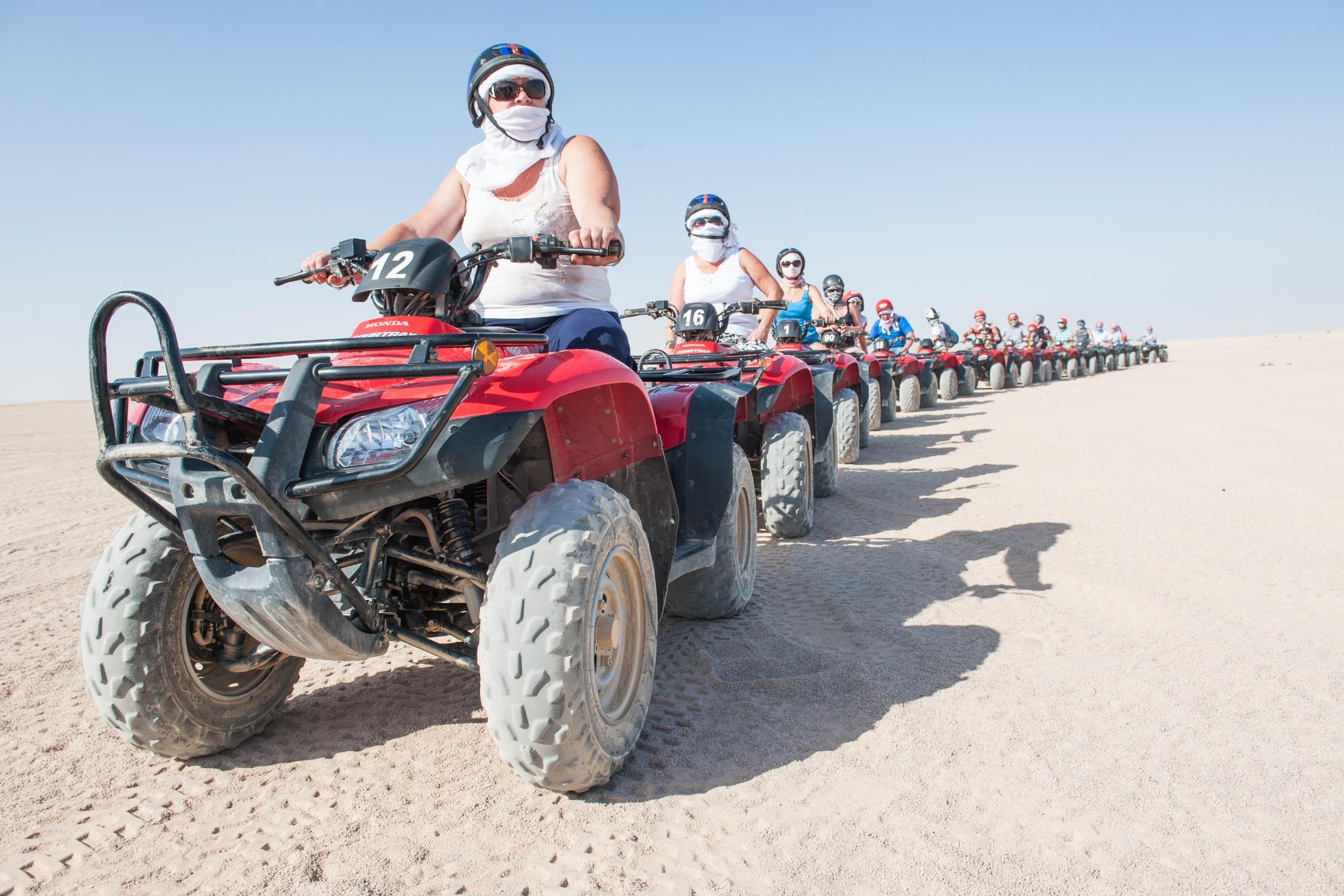 Super Safari Adventure ATV Quad, Dinner & Camel Ride - Hurghada