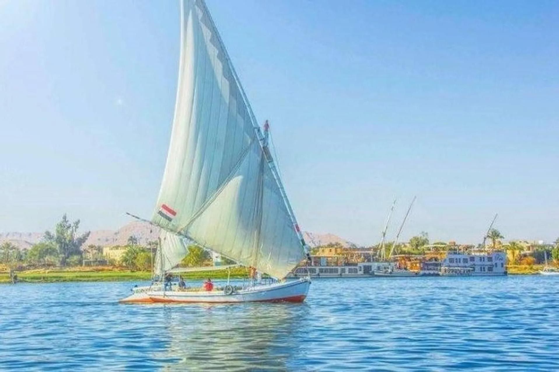 Amazing Sunset sailing by Felucca in Luxor -2 Hours (Private)