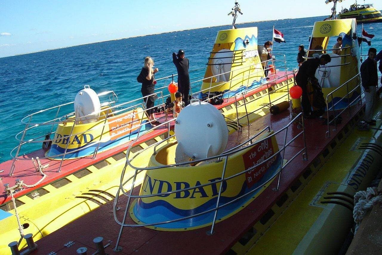 Marsa Alam : Royal Sea scope Submarine with Pickup