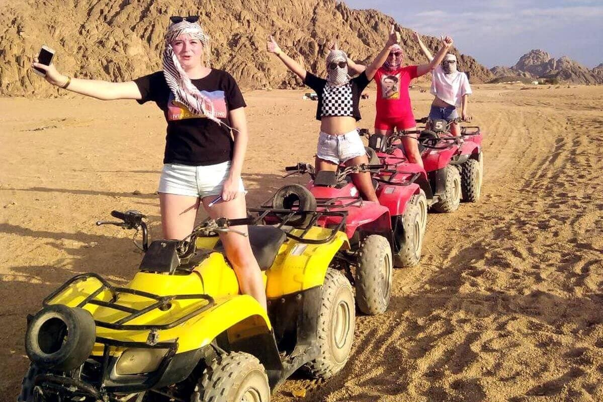 Quad Biking and Bedouin Desert Safari Adventure in Hurghada