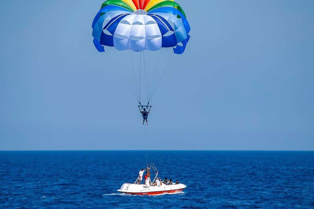Sharm El Sheikh Parasailing Over the Red Sea