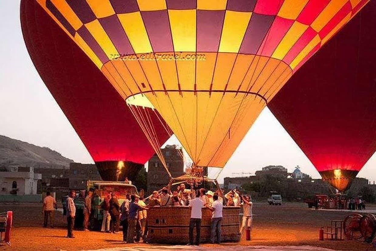 Luxor Sunrise Hot Air Balloon Flight Over the Valley of the Kings