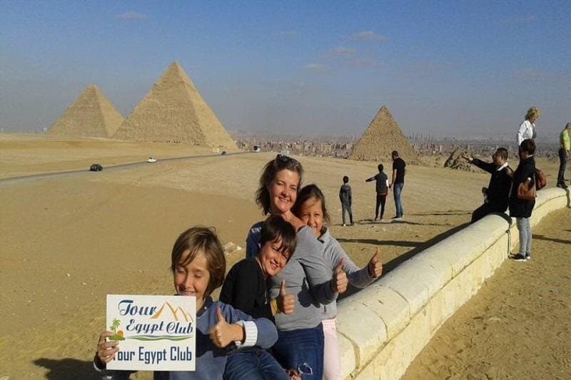 Giza Pyramids, Egyptian museum from Alexandria or Port Said Port