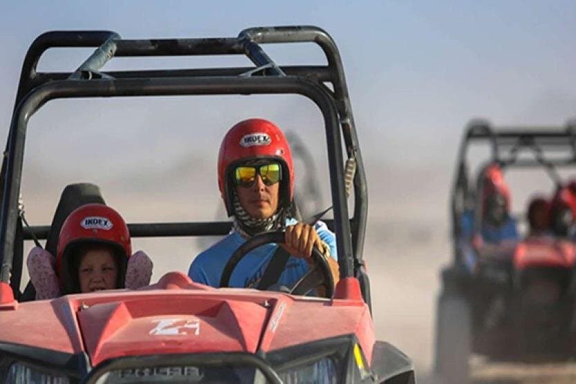 Hurghada Desert Safari by Jeep, Quad & Camel with Dinner & Show