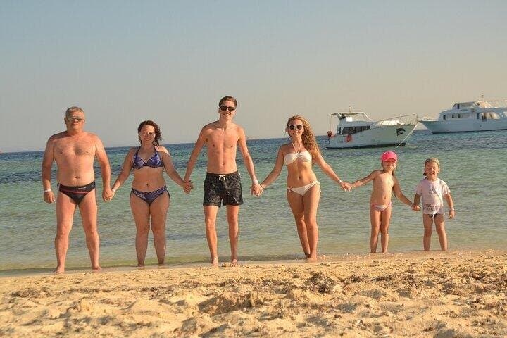 Orange Bay Island Sea Trip, Parasailing & Water Sports - Hurghada
