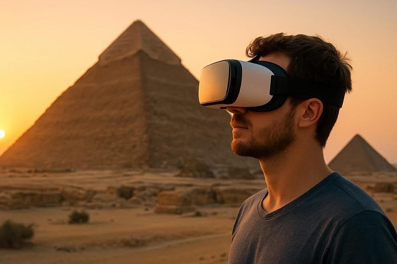 Giza Pyramids Tour with Virtual Reality Experience