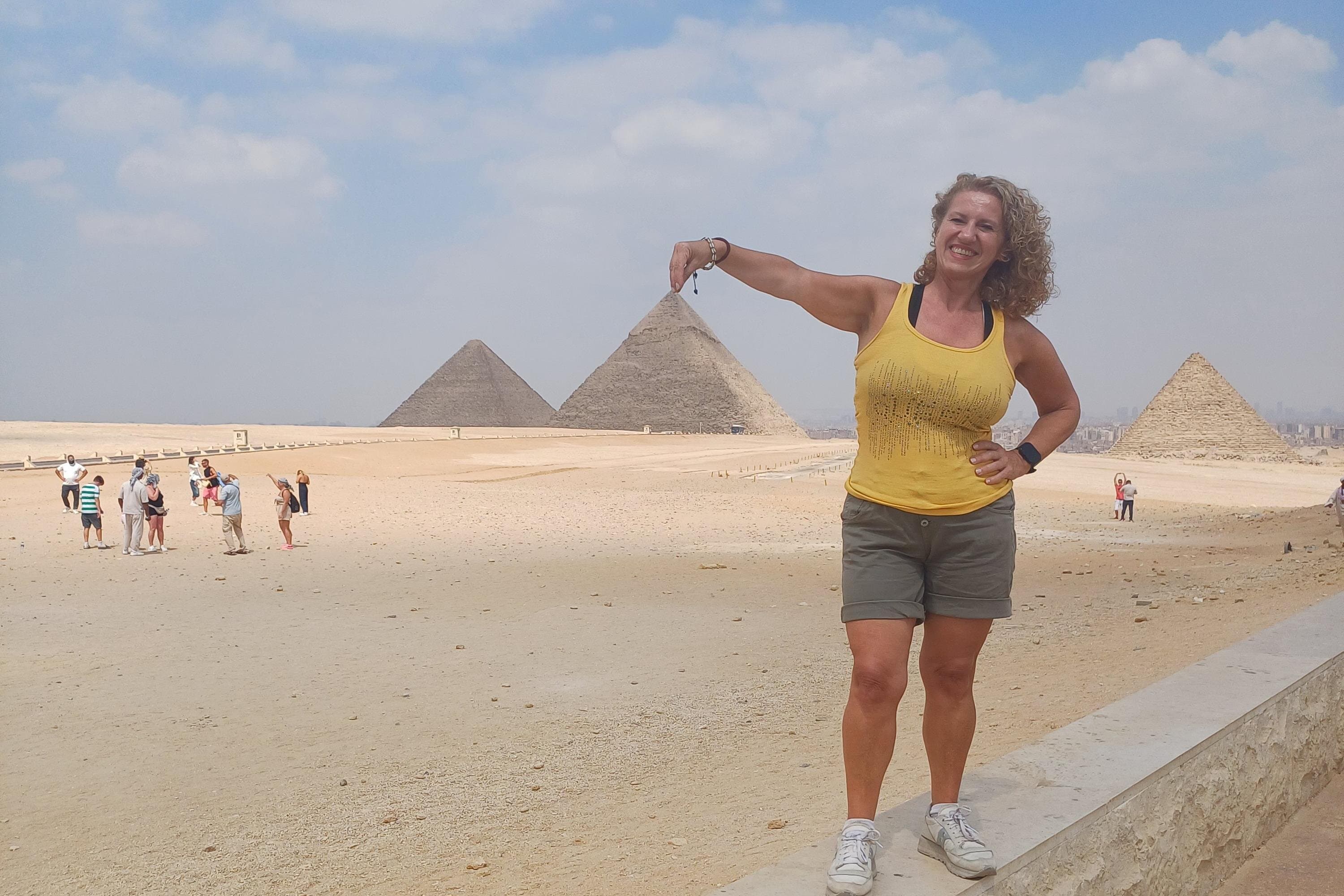 Giza Pyramids, the Great Sphinx; Half a Day Tour at Your Own Pace