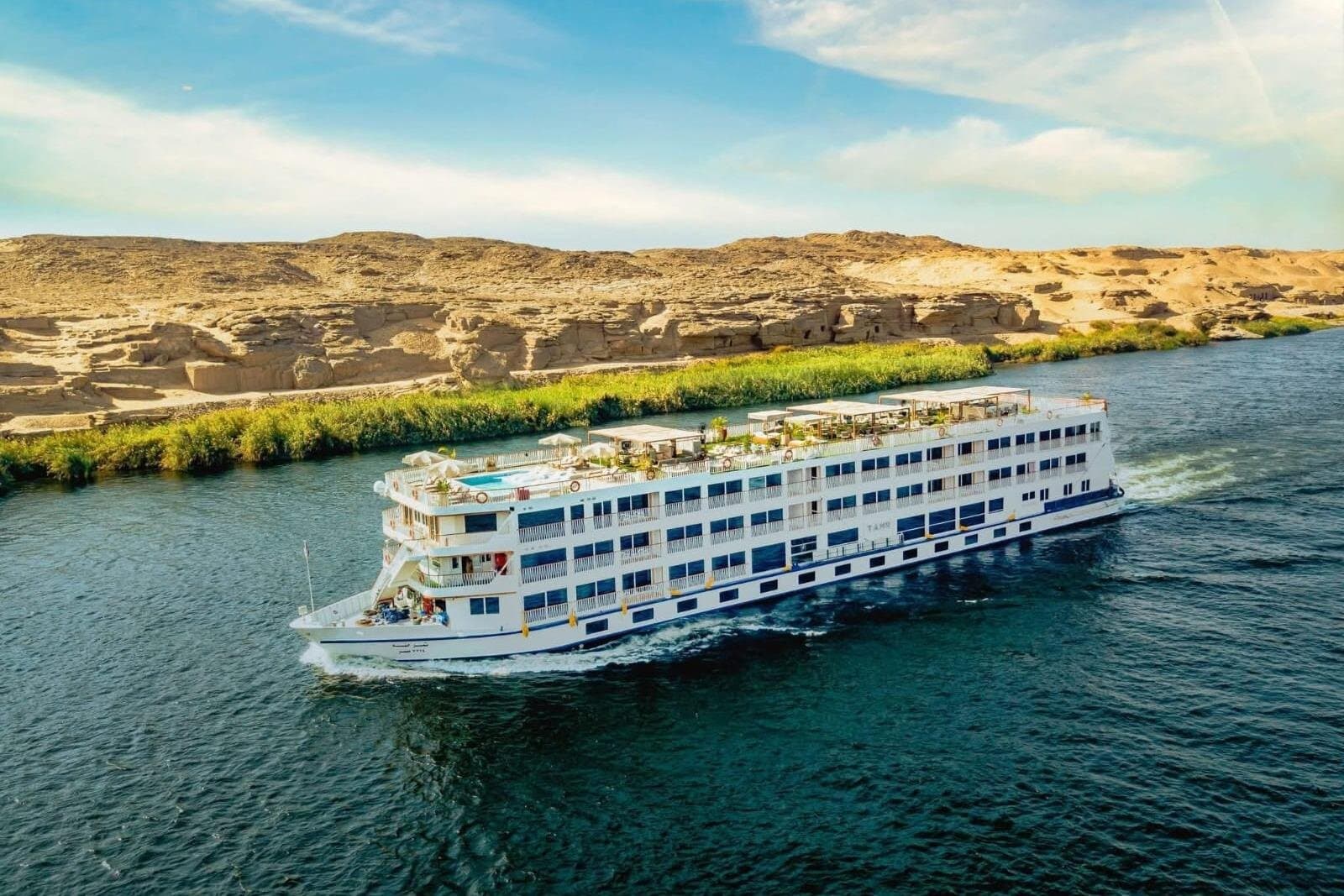 5-Day Nile Cruise from Luxor to Aswan with Hot air Balloon