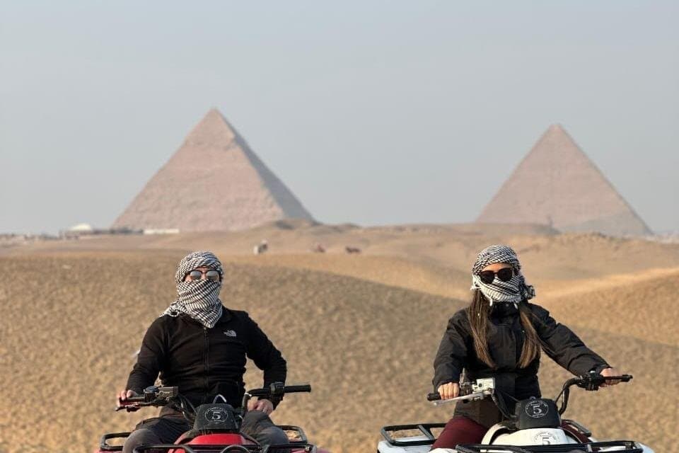 Sunrise and Sunset Camel Ride or quad Ride