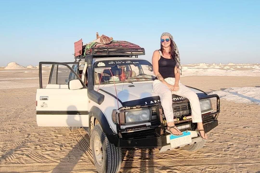 black & white desert oasis tour 2 days 1 night camping and safari