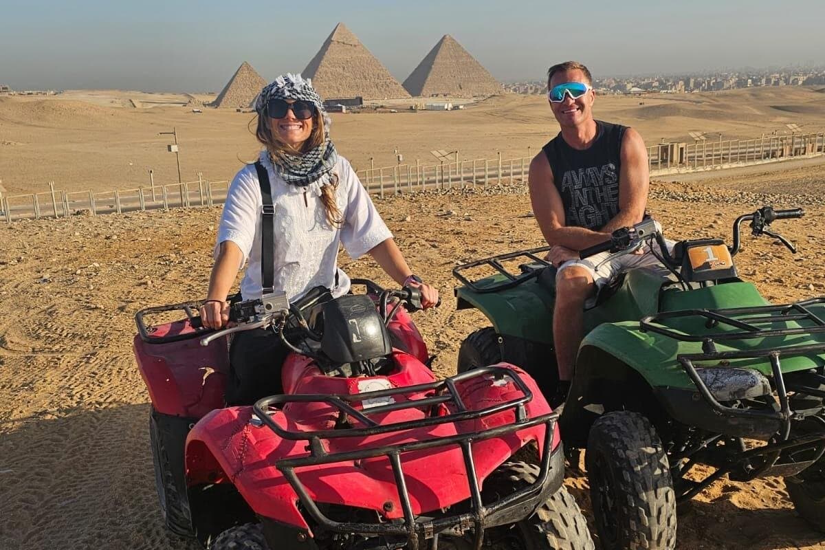 Private Tour Giza Pyramids,Sphinx ,Camel Ride,Quad Bike and Lunch
