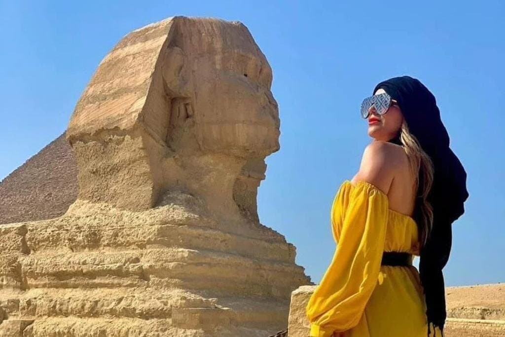 Day Tour Giza Pyramids Khufu Menkaure Memphis and Saqqara