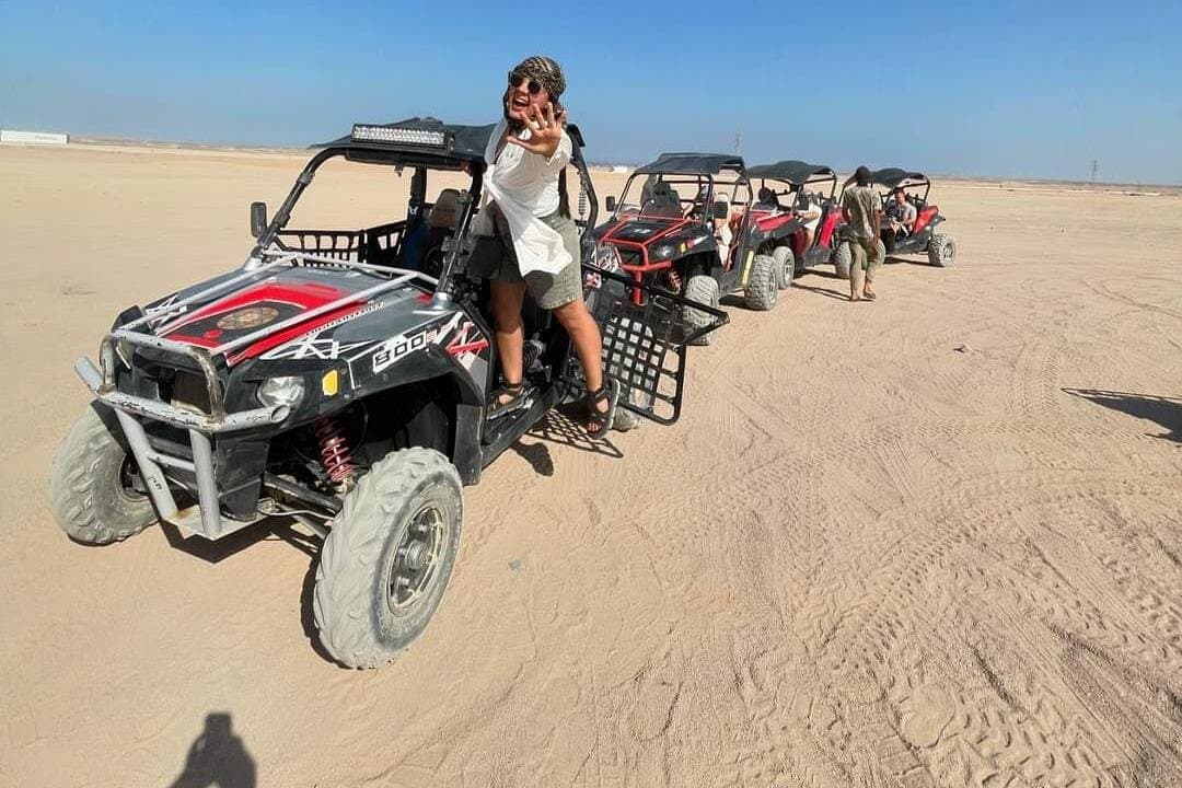 Hurghada 3-Hour Desert Safari Quad Bike and Camel Ride