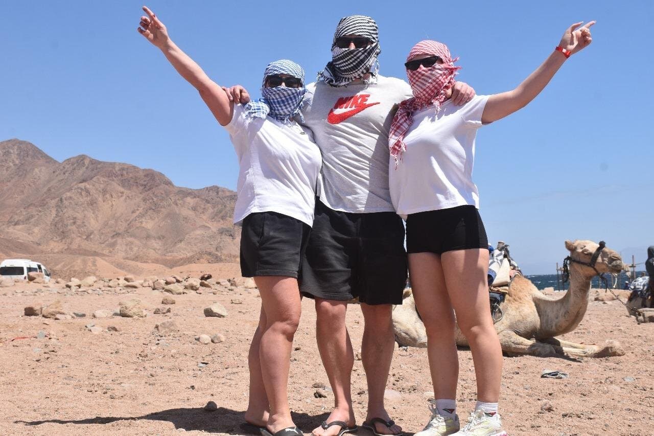 super colored canyon jeep Adventure - blue hole Sharm El Sheikh