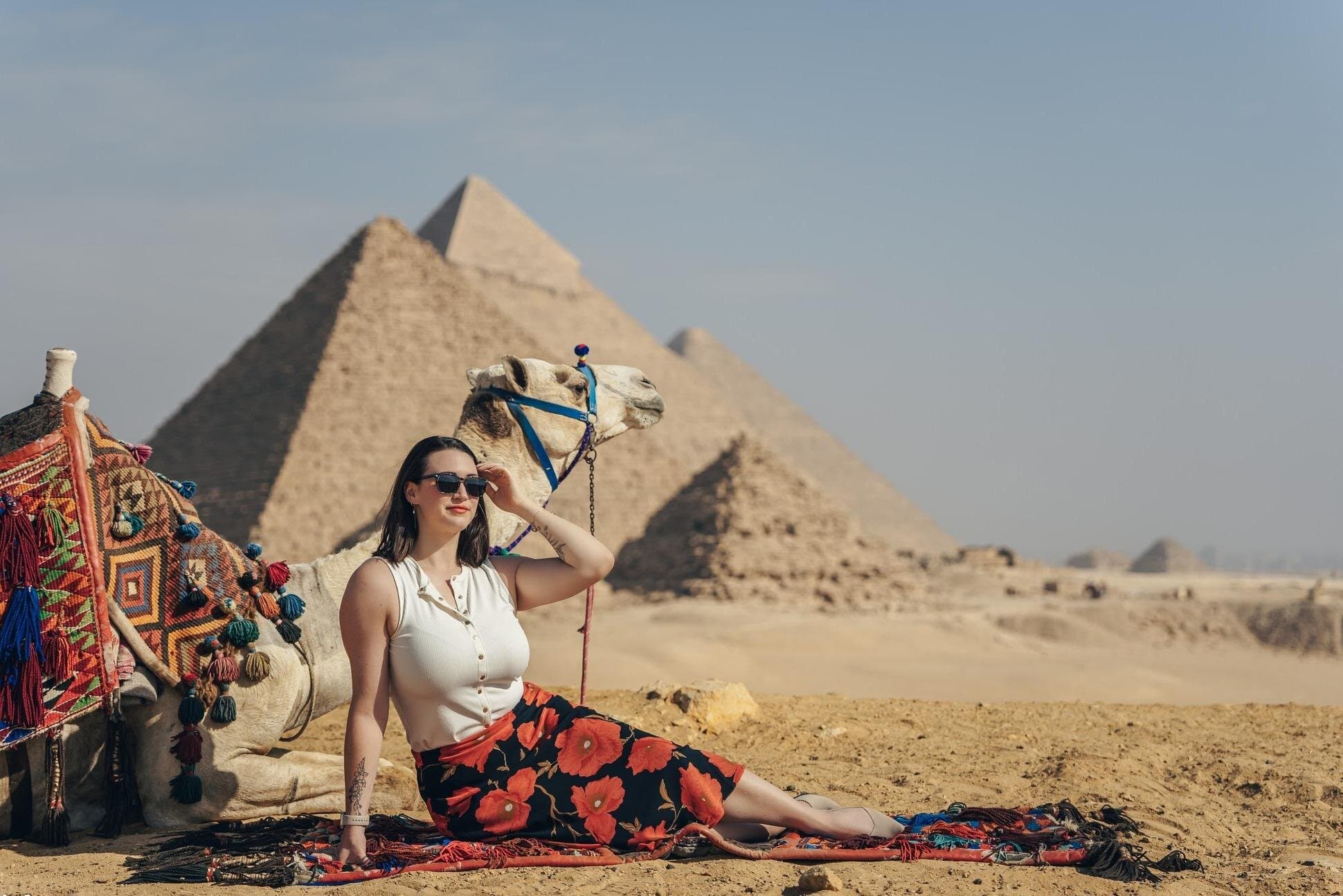 Half Day Tour Giza Pyramids& Great Sphinx with Private Tour Guide