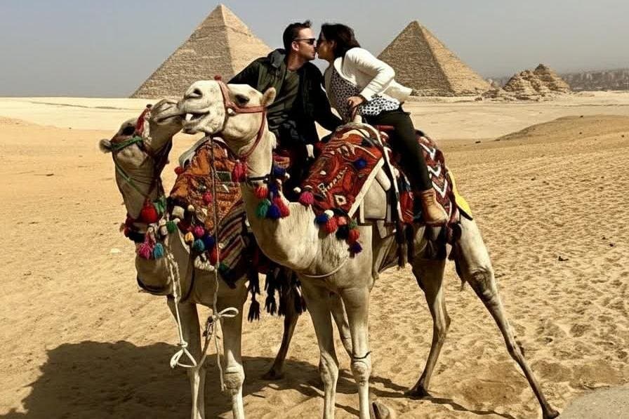 All in one Grand Egyptian museum & king Tut and Giza pyramids
