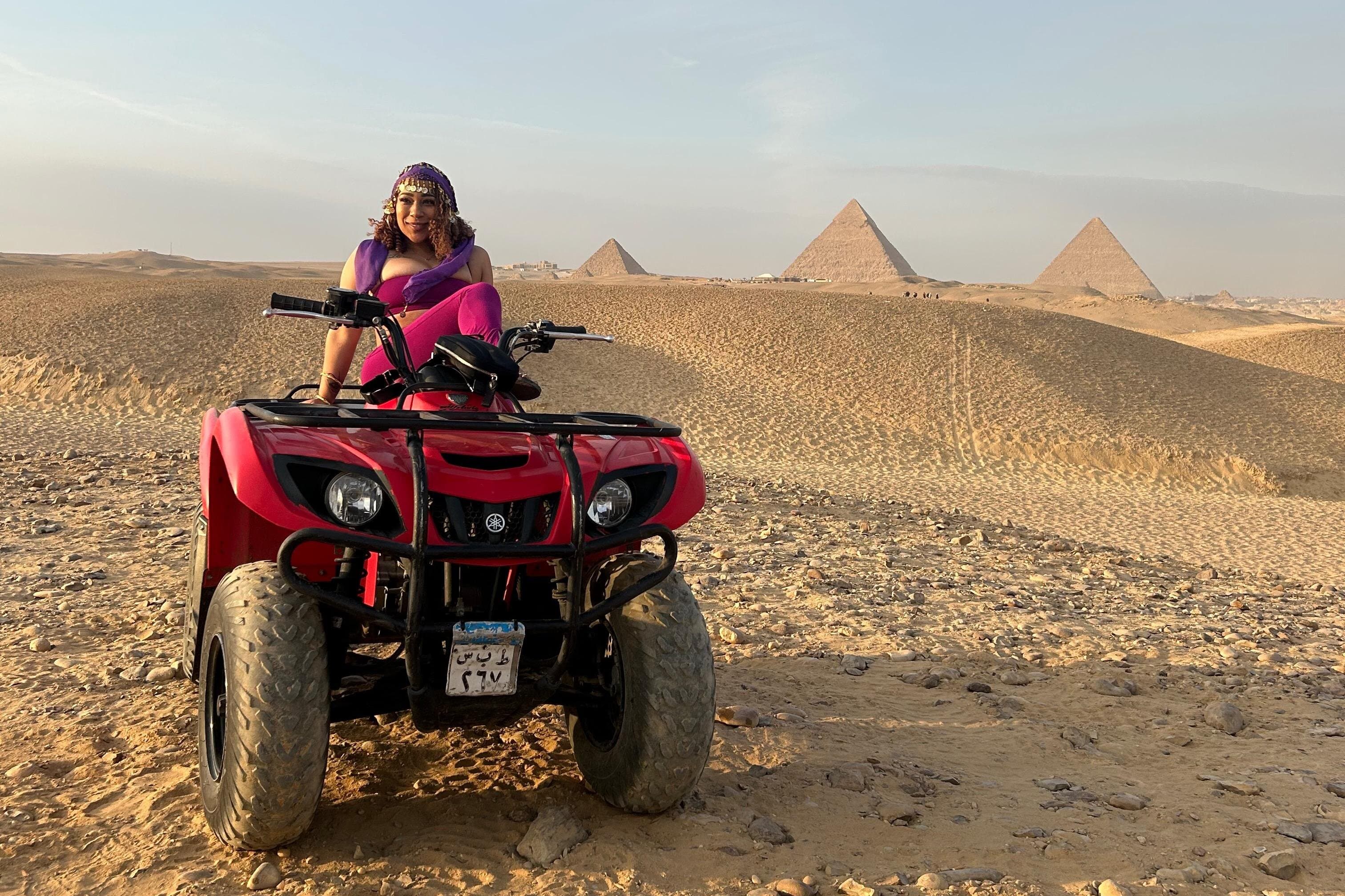 Pyramids Desert Buggy with Sunset Experience