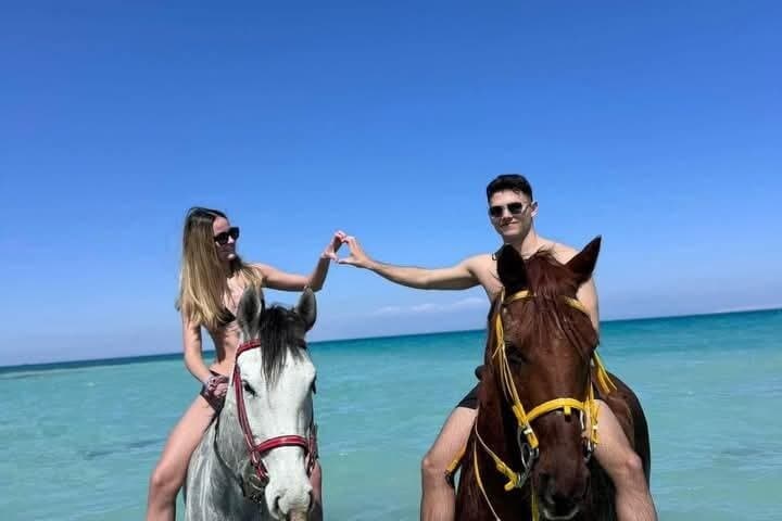 2 hours Horse riding or Camel riding desert & beach at Hurghada