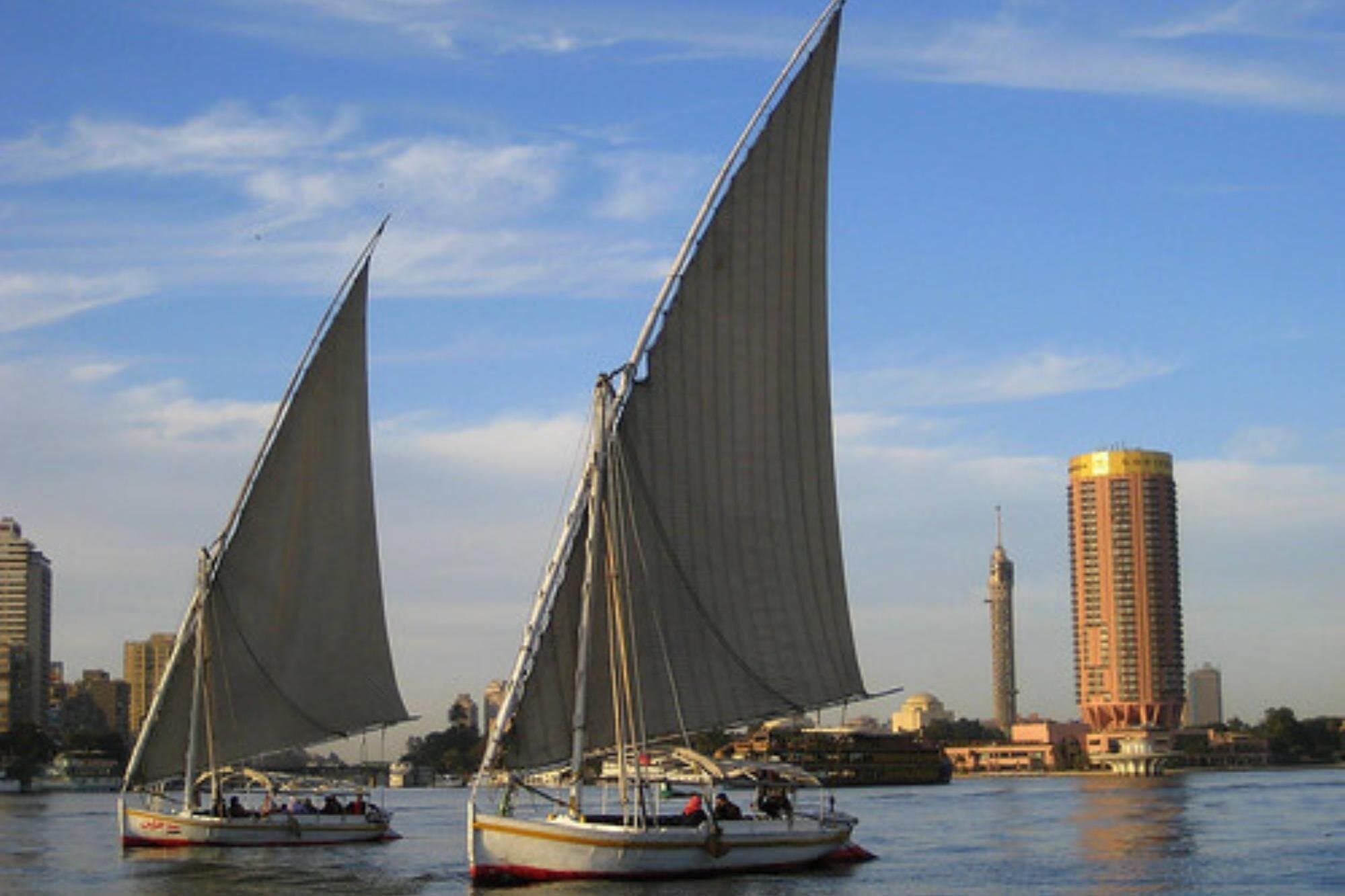 Nile River Felucca Sailing Experience 1 Hour Relaxing Cruise